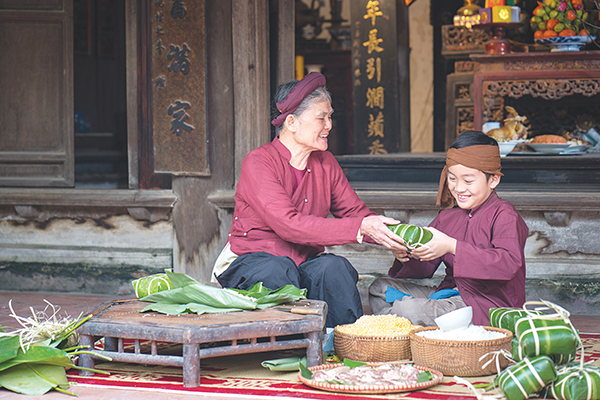 Vi Sao Mam Co Tet Luon Phai Co Banh Chung Thit Mo Dua Hanh 363 6300247