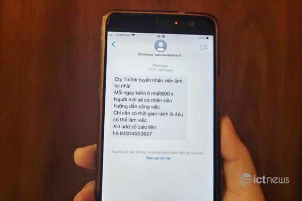 Mao Danh Cong Ty Tiktok Nhan Tin Tuyen Nhan Vien De Lua Dao Nguoi Dan 3a7 6395336 1