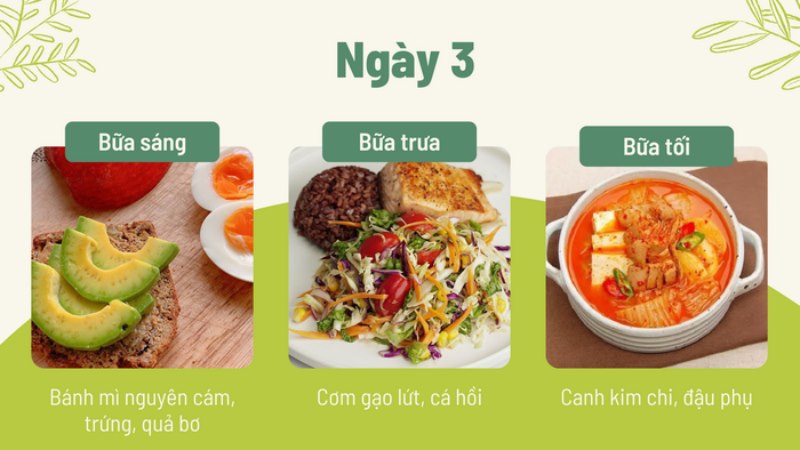 Thực đơn giảm mỡ bụng trong 7 ngày, thơm ngon và không lặp món