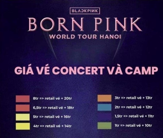 Vé xem BlackPink tại Việt Nam đội giá 3-4 lần, Ban tổ chức concert cảnh báo lừa đảo!