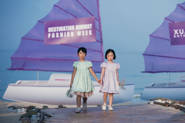 Ấn tượng với các mẫu nhí tại Destination Runway Fashion Week 2023
