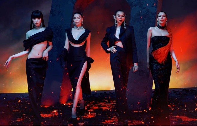 Lan Khuê: Bảo tôi đứng giữa chị Thanh Hằng và chị Hồ Ngọc Hà thì tôi không dám!