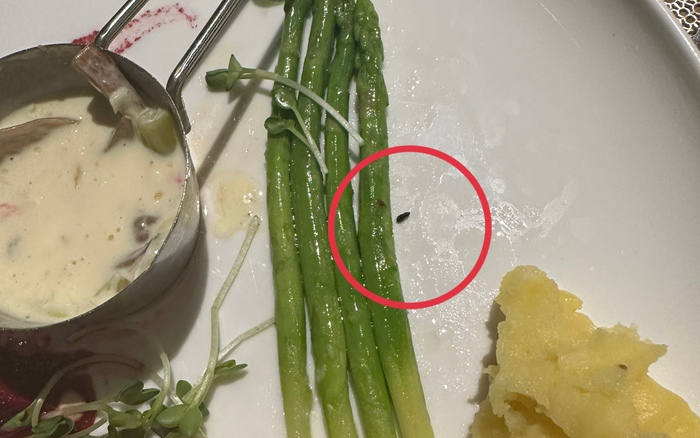 Khách đăng bài tố có… ‘phân chuột’ trong món ăn, nhà hàng ở TP.HCM giải thích là tỏi cháy