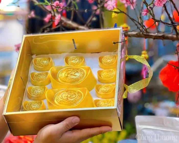 ‘Vàng ăn được’ đắt khách trước ngày vía Thần Tài