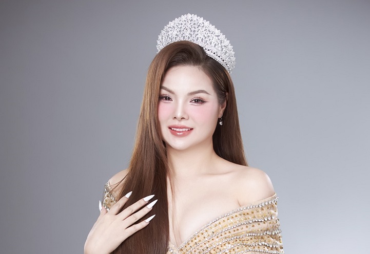 Ngọc Trang chính thức dự thi Mrs Globe 2024 tại đảo Hải Nam – Trung Quốc