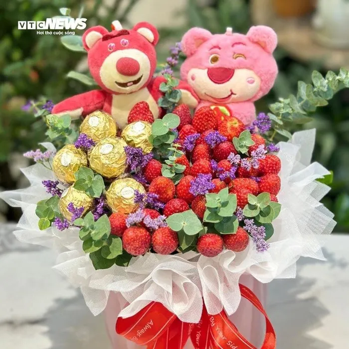 Những set hoa ăn được ‘lên ngôi’ ngày 8/3