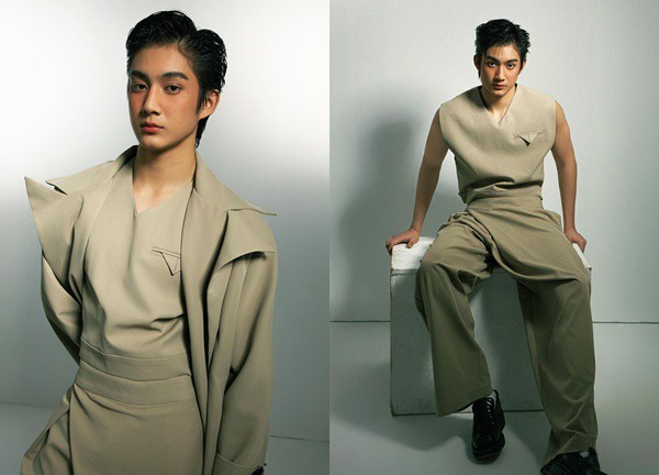 Không còn ảnh mờ tịt, bạn trai Thiều Bảo Trâm khoe ngoại hình cực phẩm qua bộ ảnh “nét căng”