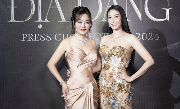 Hoa hậu Hoàng Thanh Nga đọ sắc cùng Hà Kiều Anh, Lâm Khánh Chi