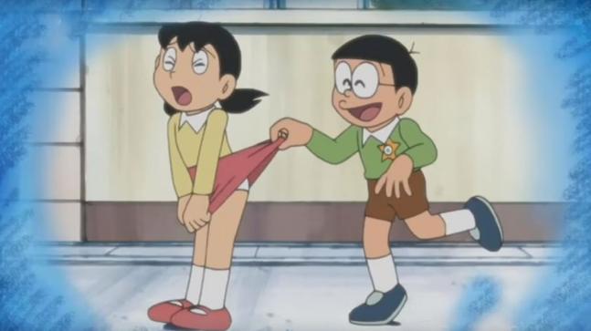 Nobita và Shizuka bị tình dục hóa, lo ngại cho trẻ em Việt