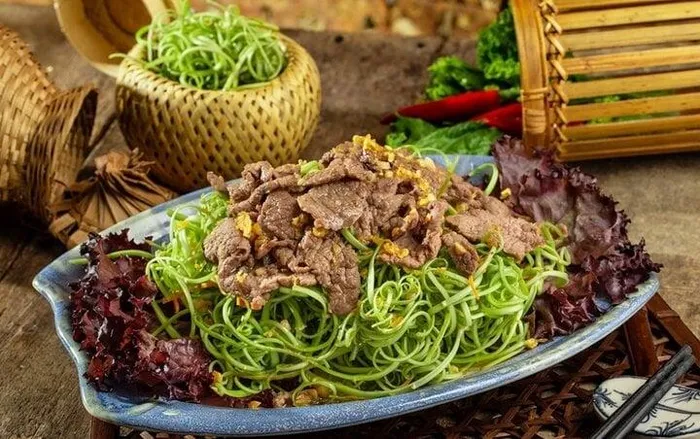 Những món ngon từ rau muống dễ chế biến