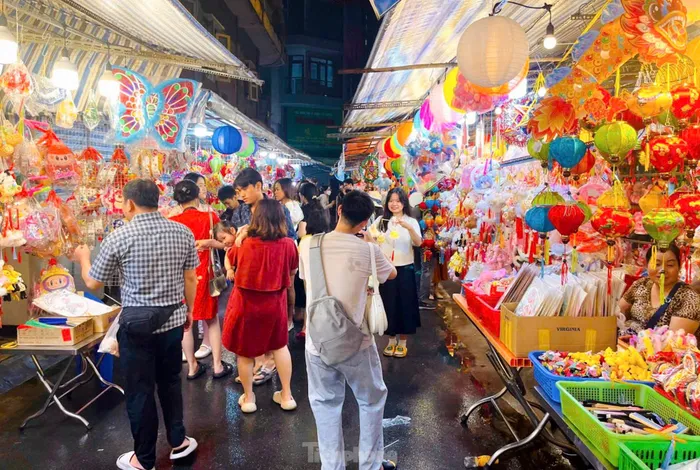 Giới trẻ rủ nhau ‘check-in’ tại Phố lồng đèn ở TPHCM