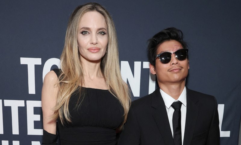 Pax Thiên đi sự kiện với Angelina Jolie, lộ sẹo lớn trên mặt