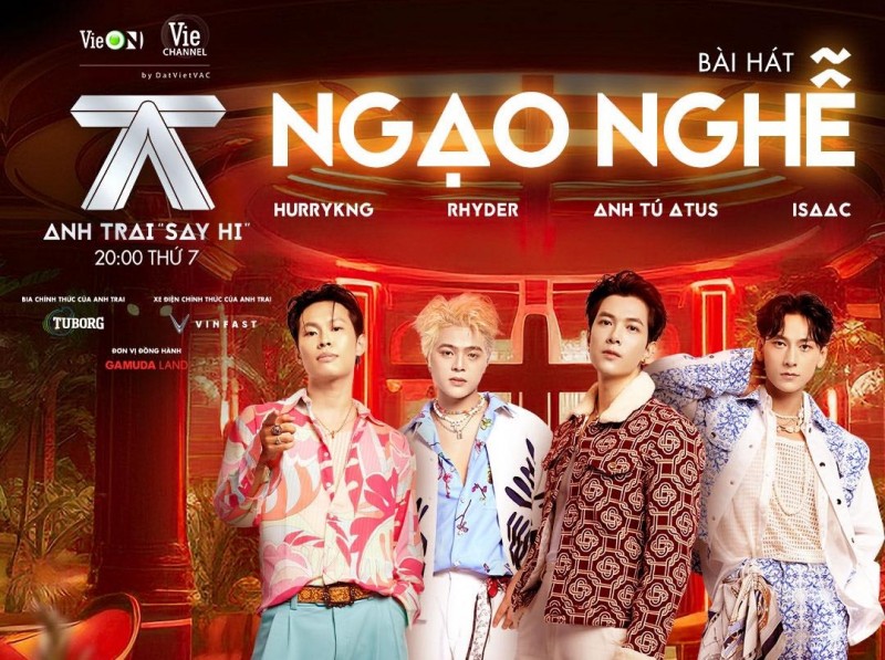 Bài hát show Anh trai bị chê nhảm nhí