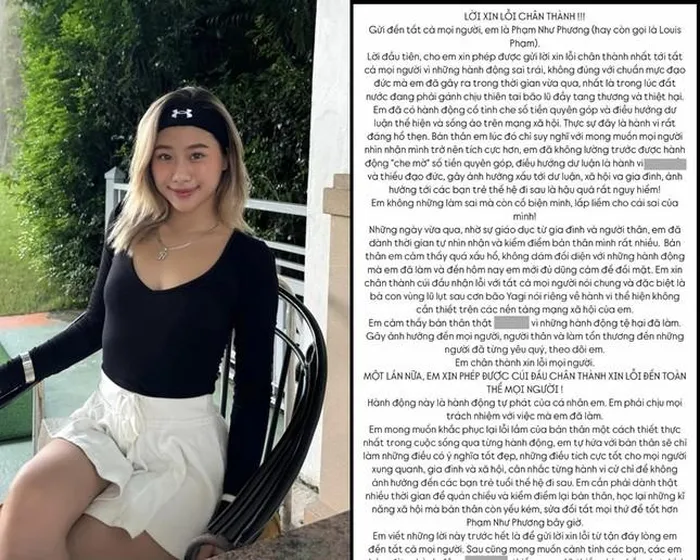 Tâm thư xin lỗi bị nghi ‘nhờ Chat GPT viết hộ’, Louis Phạm giải thích ra sao?