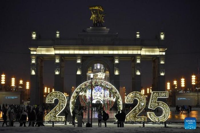 Hình ảnh thế giới đón chào Năm mới 2025