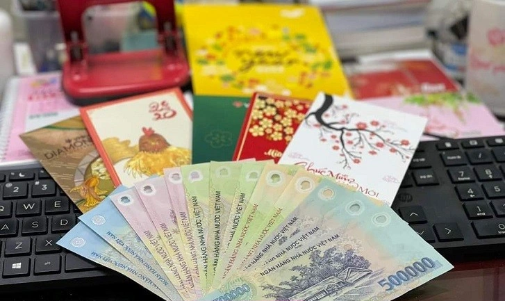 Thưởng Tết Ất Tỵ tăng 13%