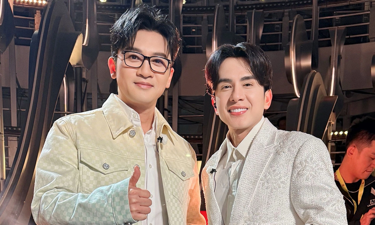 Đan Trường lúng túng khi gặp Tô Hữu Bằng