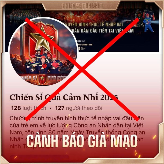 Show của Bộ Công an chưa lên sóng đã bị giả mạo để lừa phụ huynh