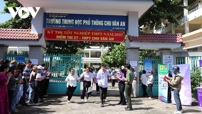 Kỳ thi tốt nghiệp THPT 2025 kết thúc an toàn, nghiêm túc