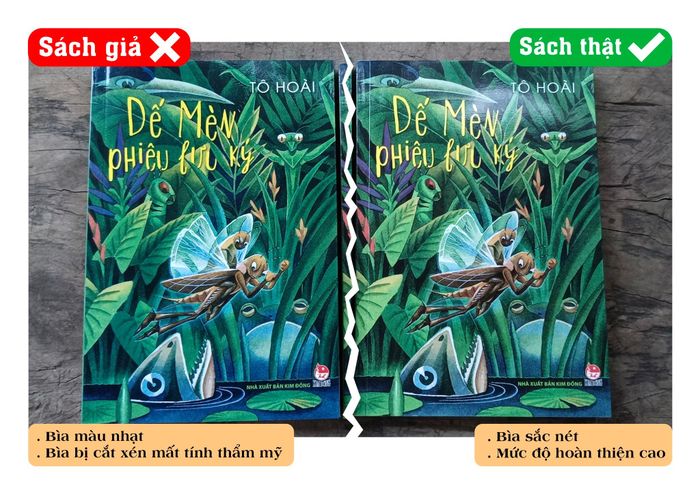 Sách bị làm giả siêu nhanh