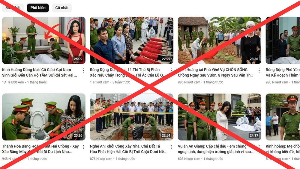Hàng loạt video bịa đặt ở Thanh Hóa, Nghệ An