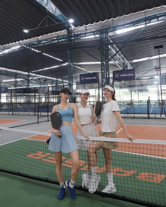 3 mỹ nhân là chủ sân pickleball tại TP.HCM