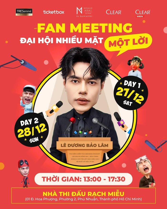 Thấy gì khi fan meeting của Lê Dương Bảo Lâm ế vé?