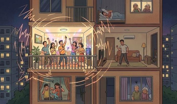 Vì sao ô nhiễm tiếng ồn ngày càng nhiều ở các khu chung cư?