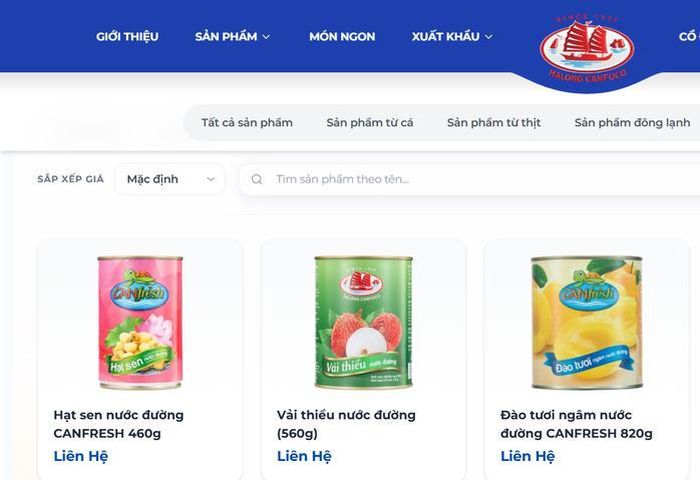 Highlands Coffee tạm ngừng bán trà sen vàng và trà vải liên quan Đồ hộp Hạ Long?